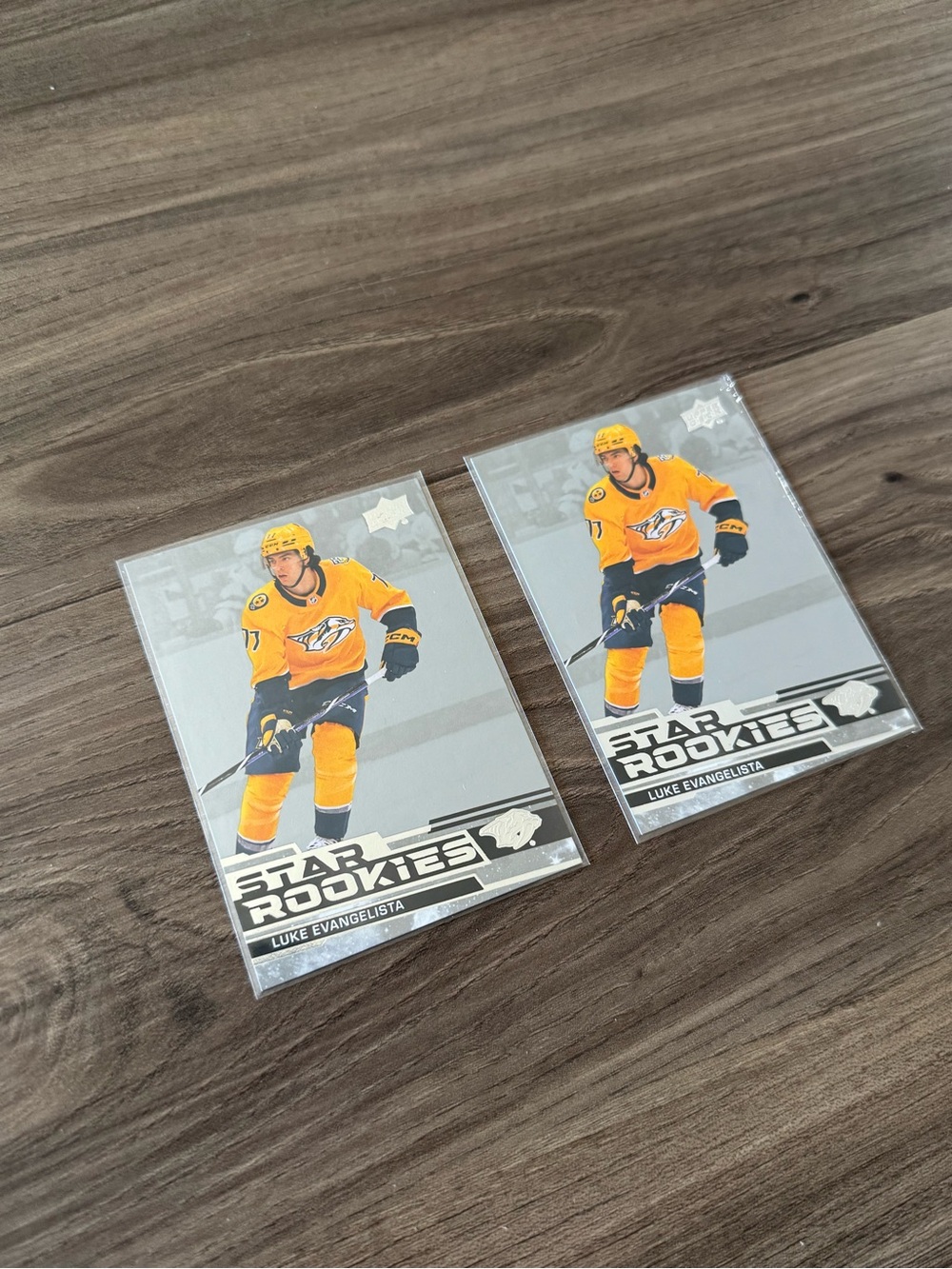 Luke Evangelista Hockey Card